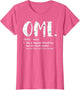 Omi Shirts Mothers Day idea Cute Grandma Omi