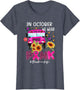 in October We Wear Pink Ribbon Bus Driver Life Breast Cancer