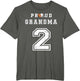 Custom Proud Football Grandma Number 2 Personalized