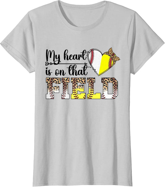 On That Field Proud Baseball Softball Grandma