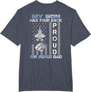 My Son Has Your Back Proud Air Force Dad USAF Family