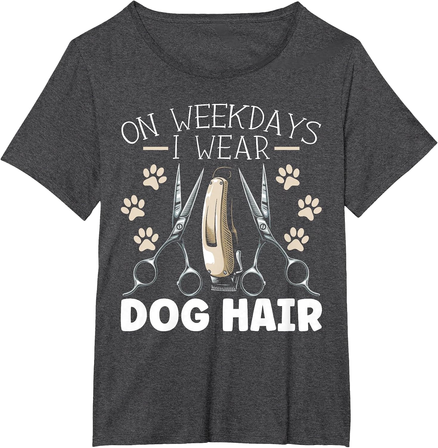 On Weekdays I Wear Dog Hair Dog Grooming Dog Groomer