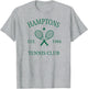 Hamptons Athletics Tennis Club Racquet Prep Vintage NY