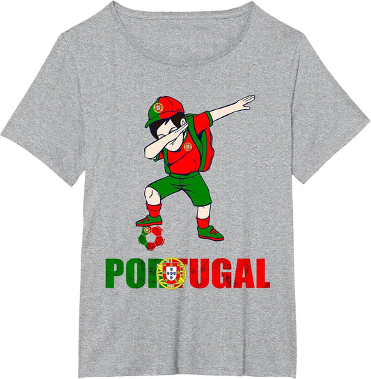 Portugal Flag Dabbing Boy Portugal Soccer Portuguese Pride