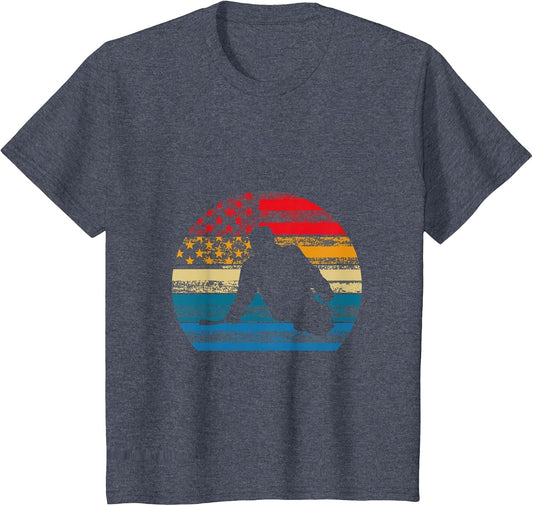 Sled Hockey Retro US Flag