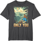 Smokey Bear Only You Vintage WPA Style Mountains Art Scene