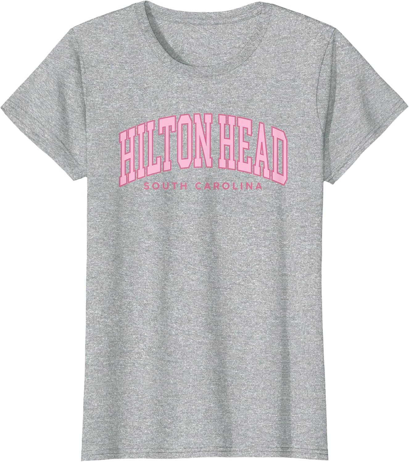 Hilton Head South Carolina Pink Retro Preppy Throwback Girls
