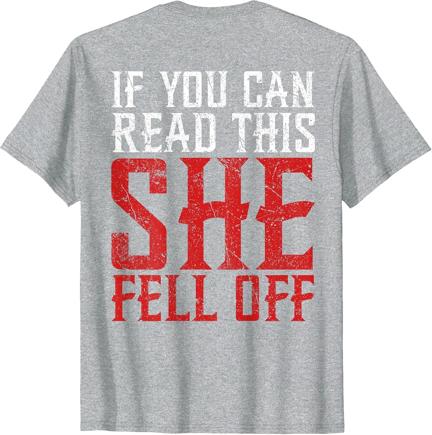 Funny If You Can Read This She Fell Off Biker Motorcycle