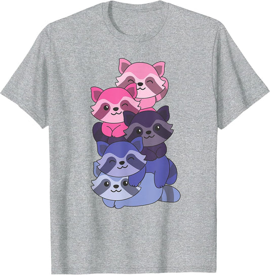 Omnisexual Flag Pride Month LGBTQ Omnisexual Raccoon