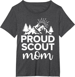 Camping Mother Proud Scout Mom