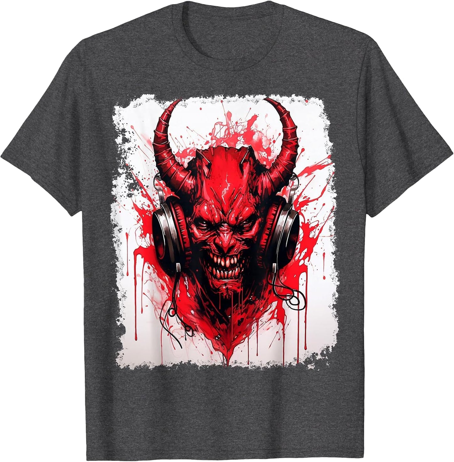 Devil Red Demon Imp Hell Halloween Music DJ Festival