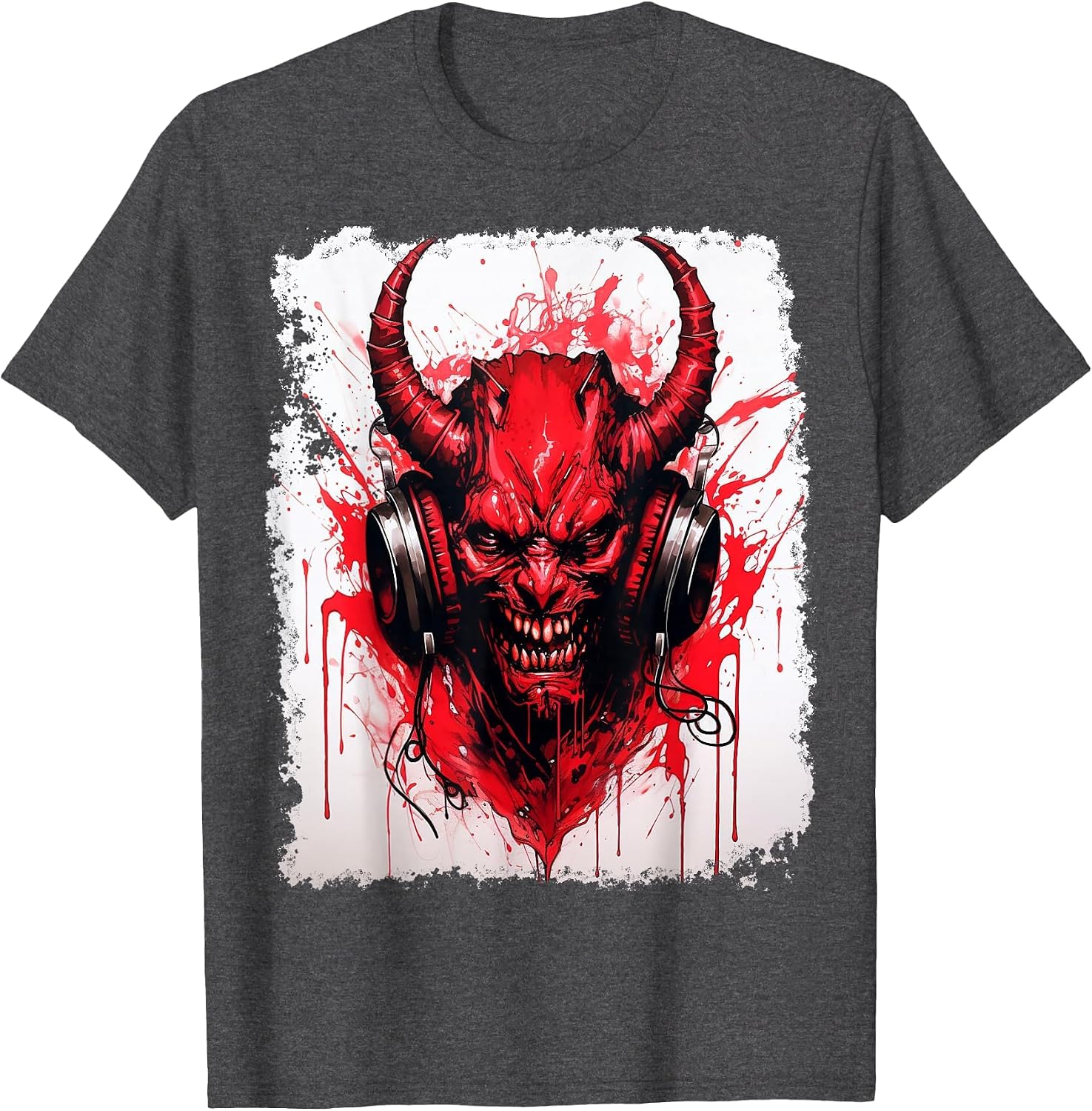 Devil Red Demon Imp Hell Halloween Music DJ Festival
