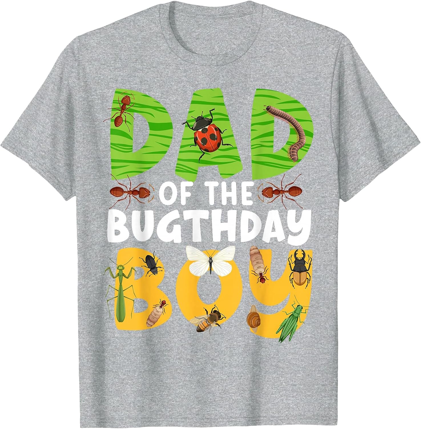 Dad of The Bugthday Boy Bug Themed Birthday Party Insects