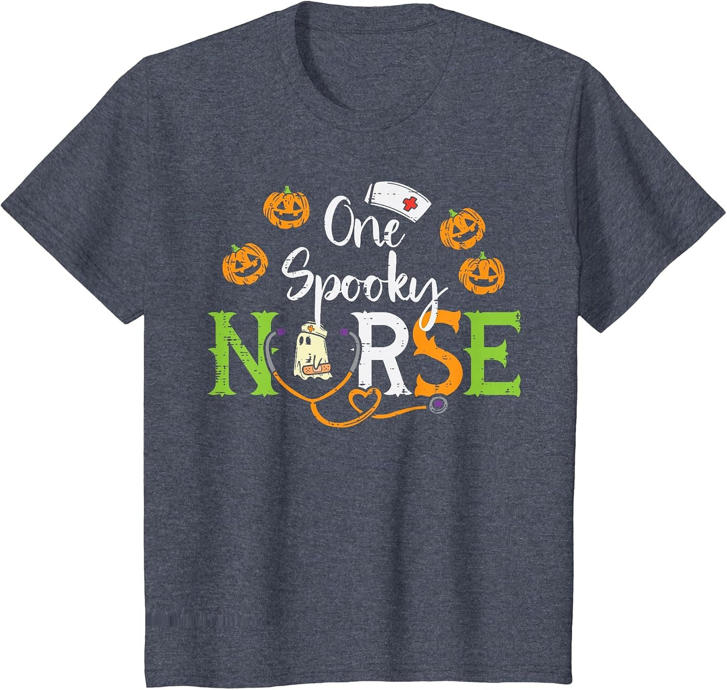 One Spooky Nurse Ghost Stethoscope Halloween Costume Nursing