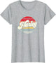 Retro Hurley Home State Cool 70s Style Sunset