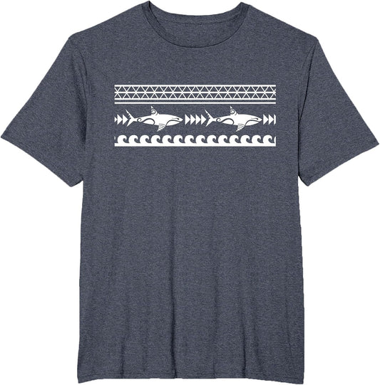New Zealand Symbol Shark Pattern Culture Maori Tribal