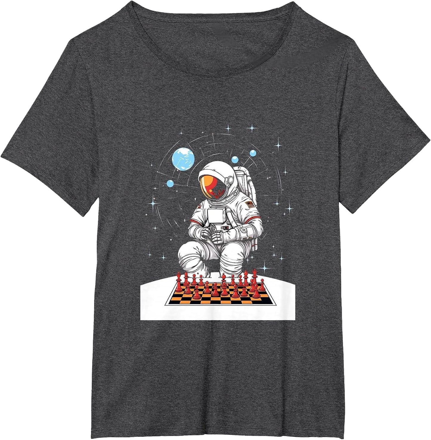 Chess Player Astronaut Chess Board Chess Game Chess Game
