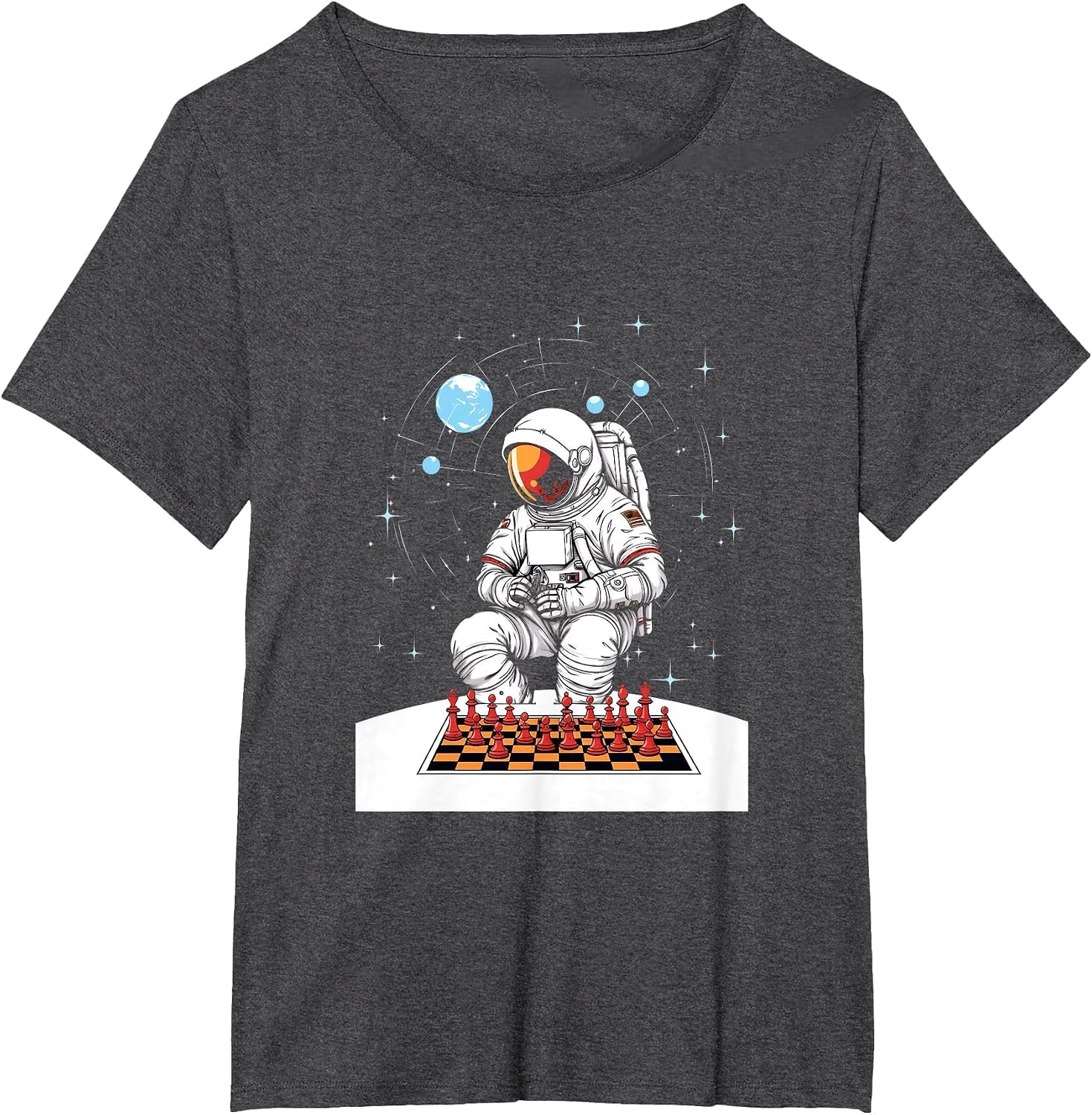 Chess Player Astronaut Chess Board Chess Game Chess Game