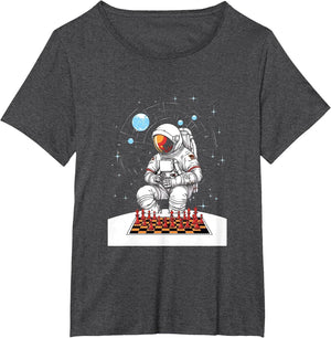 Chess Player Astronaut Chess Board Chess Game Chess Game