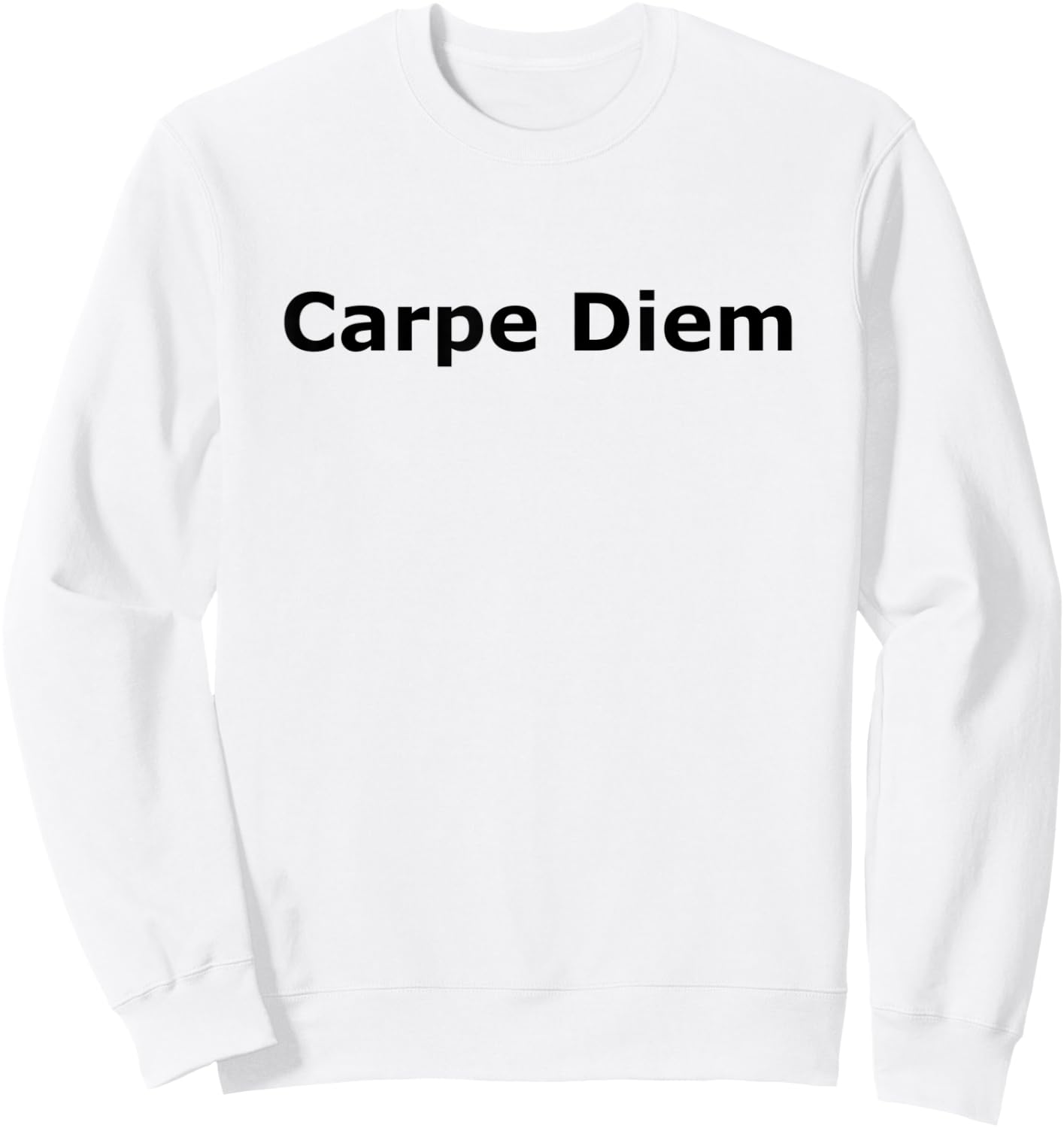 Carpe Diem Sweatshirt - Sweatshirt | White