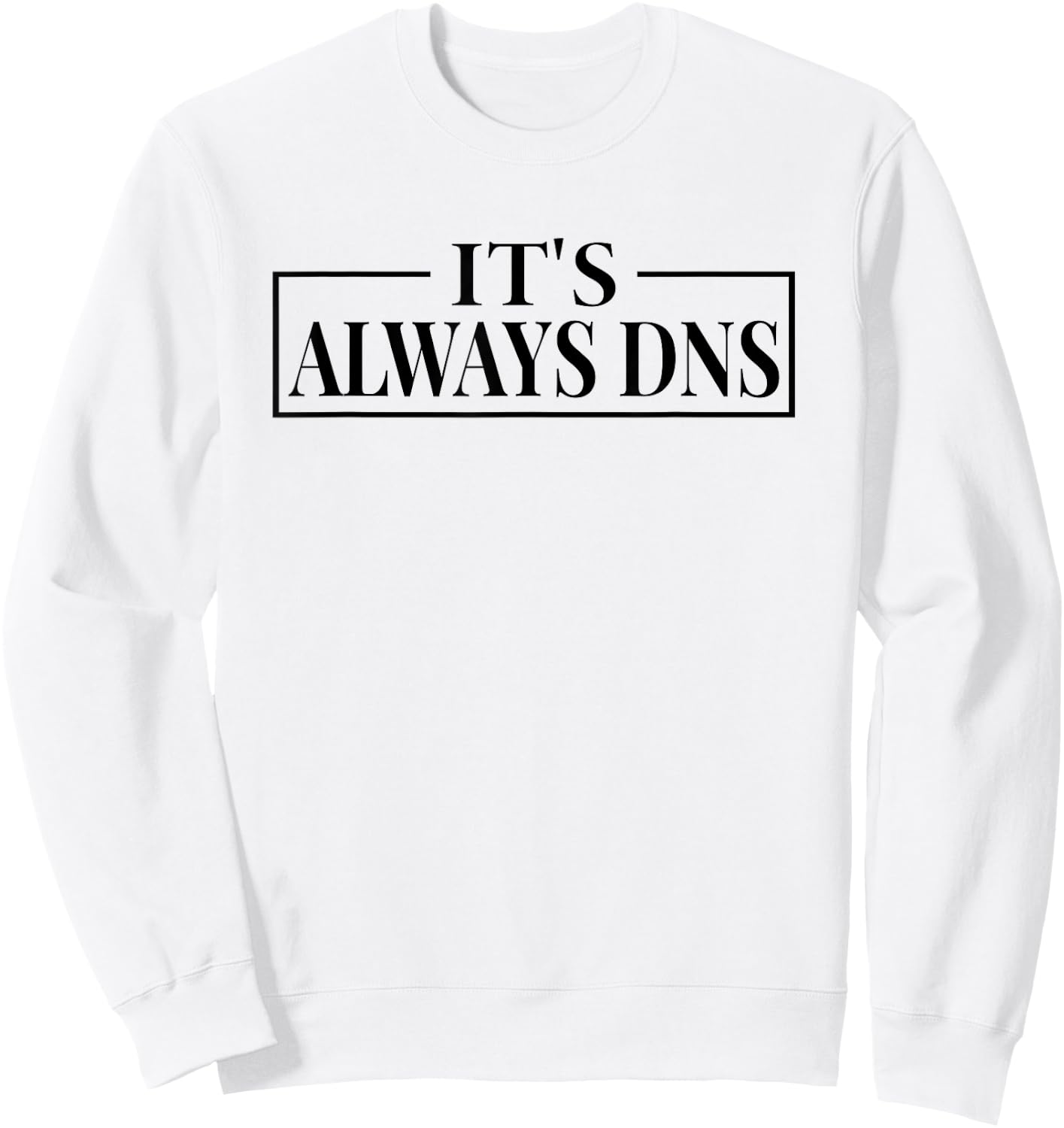 Network Technician Funny Sayings for VLAN Sweatshirt - Sweatshirt | White
