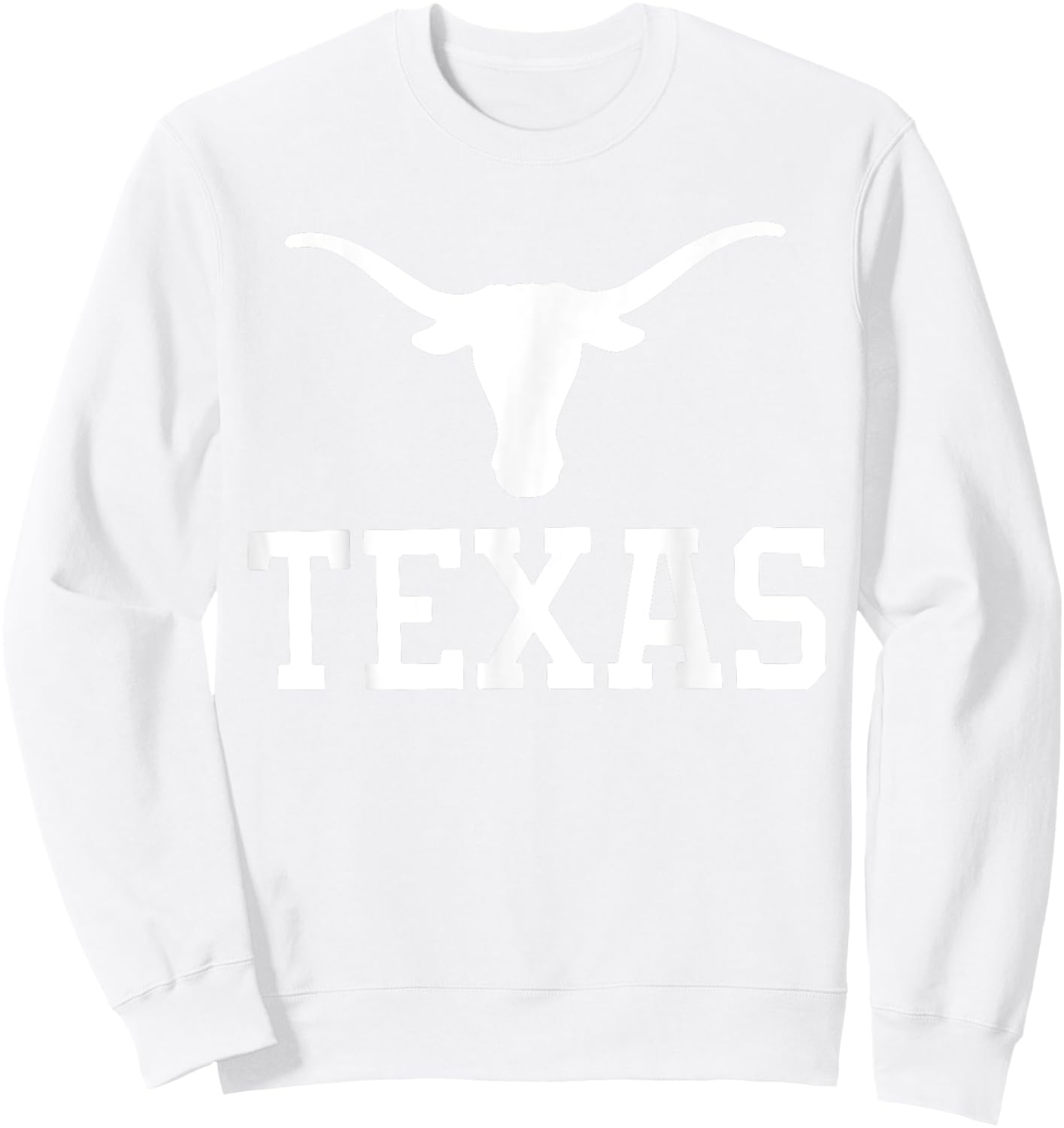 Texas Bull Texas Pride State USA Gifts For Texas Lover Sweatshirt - Sweatshirt | White