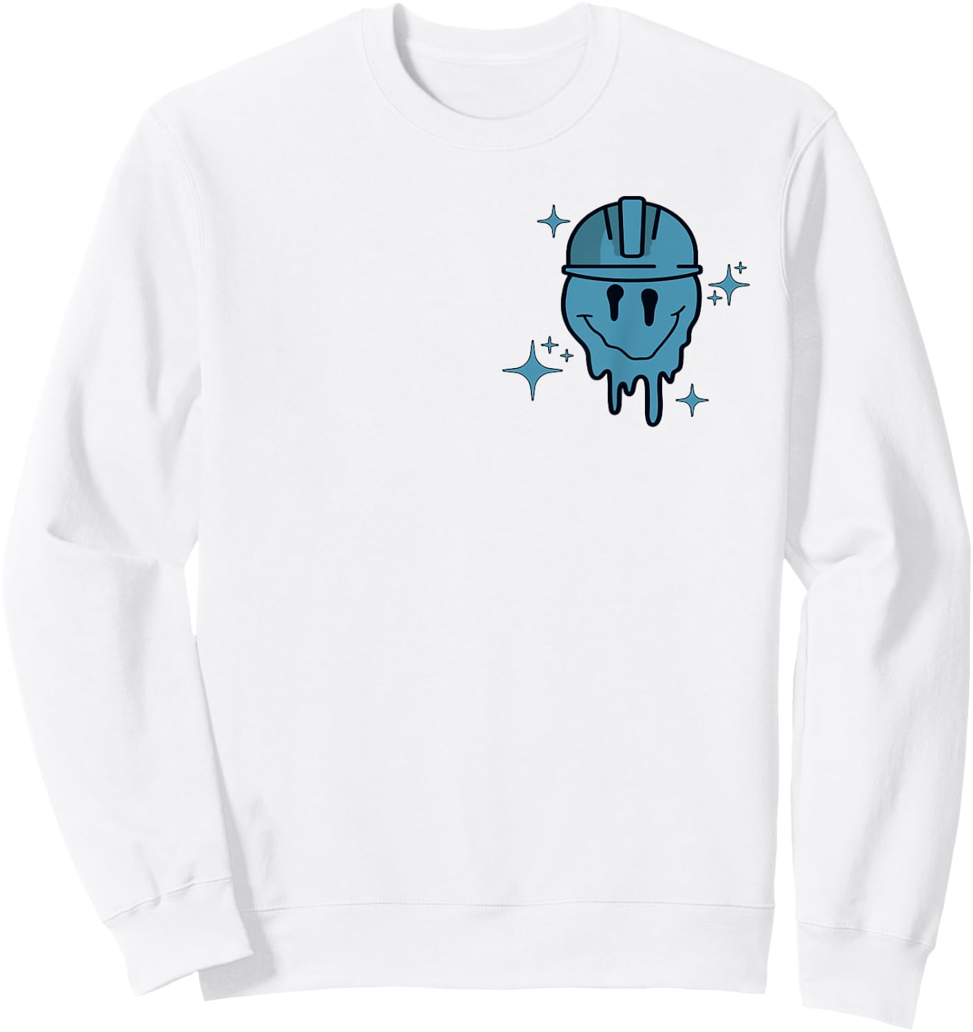 Save A Horse Ride A Blue Collar Man Funny Retro Wife Sweatshirt - Sweatshirt | White