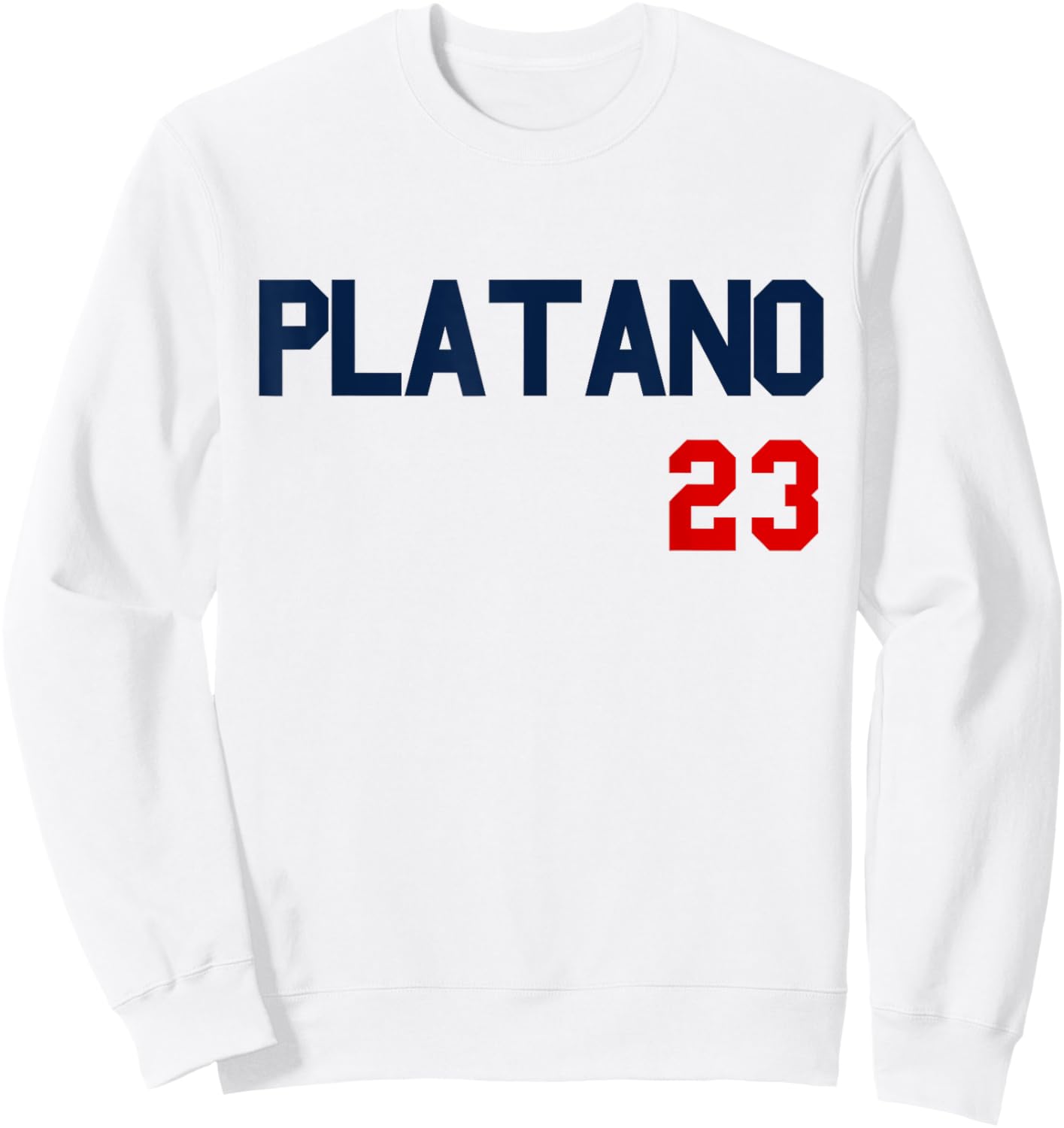 Dominicano Flag RD Dominican Republic Baseball Jersey Sweatshirt - Sweatshirt | White