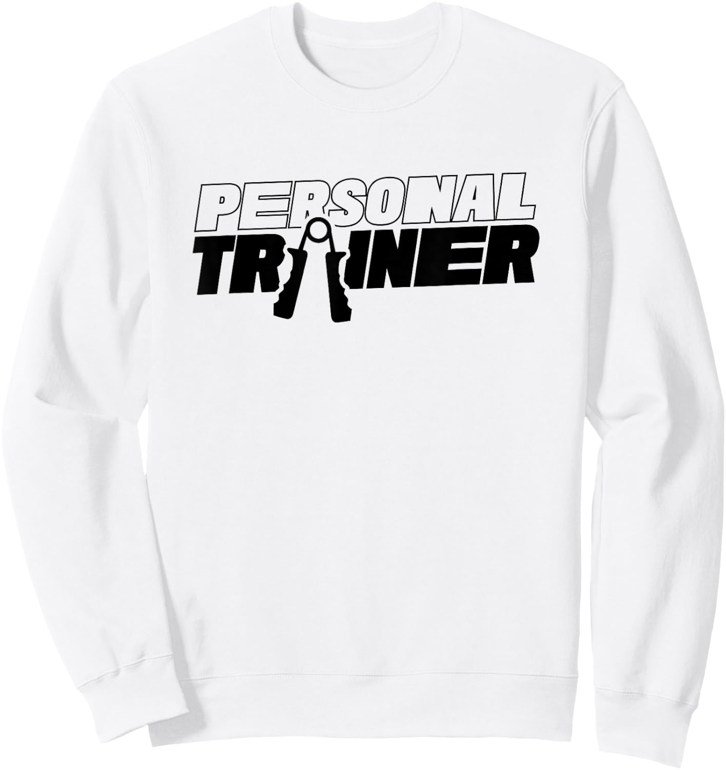 Personal Trainer Workout Instructor Coach Fitness Sweatshirt - Sweatshirt | White
