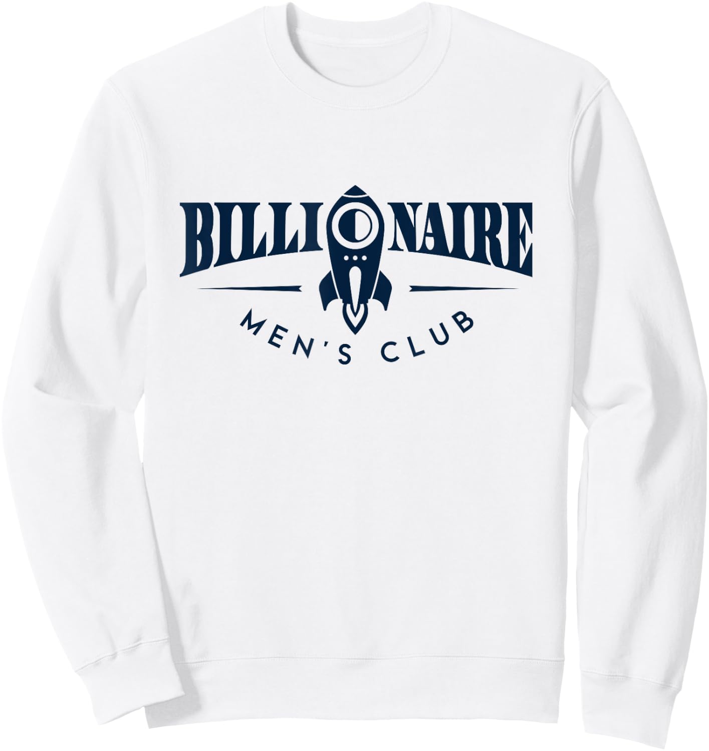 Billionaire Men's Club Sweatshirt - Sweatshirt | White