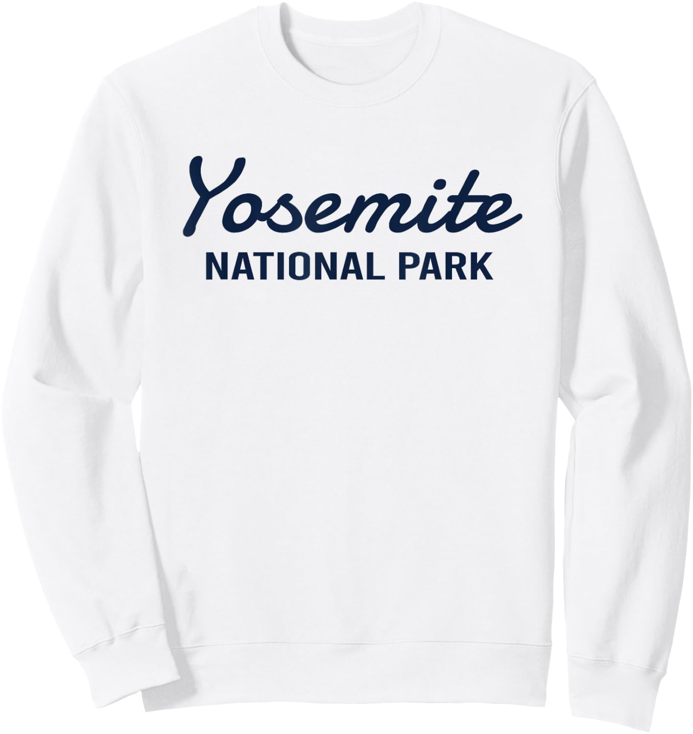 Yosemite National Park - Throwback Design - Classic Sweatshirt - Sweatshirt | White