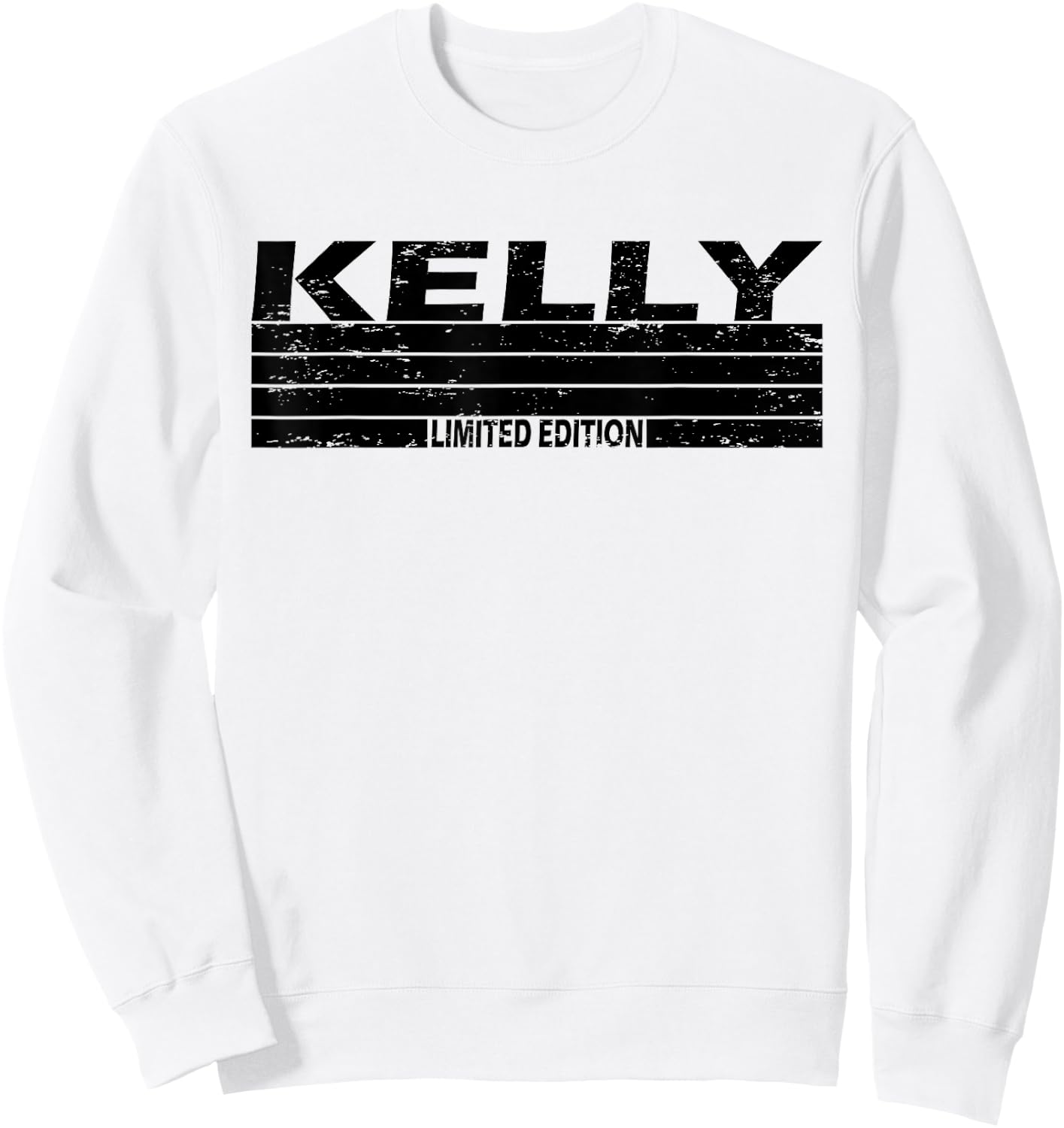 Kelly Surname Limited Edition Retro Vintage Style Sunset Sweatshirt - Sweatshirt | White