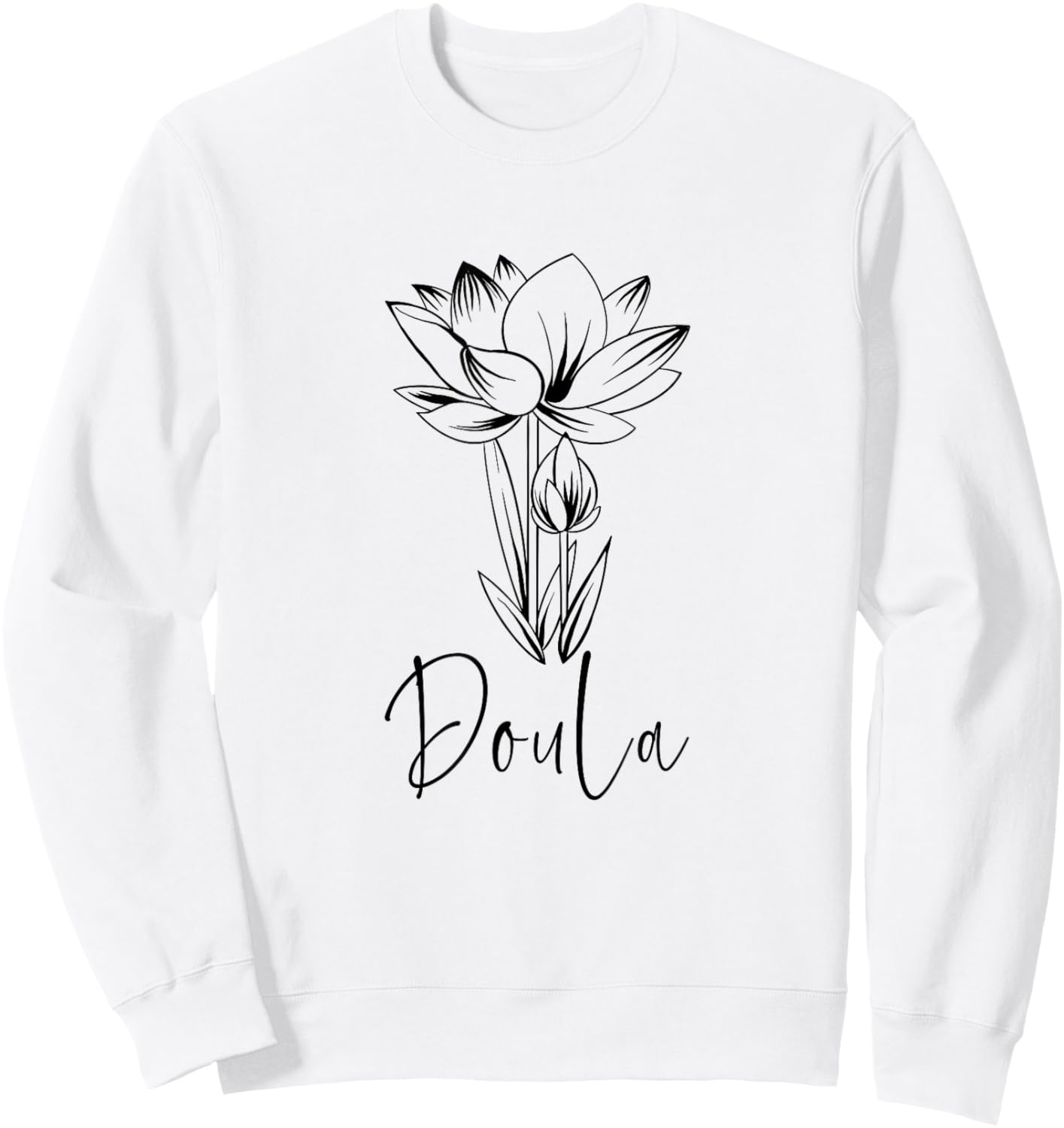Best Doula Sweatshirt - Sweatshirt | White