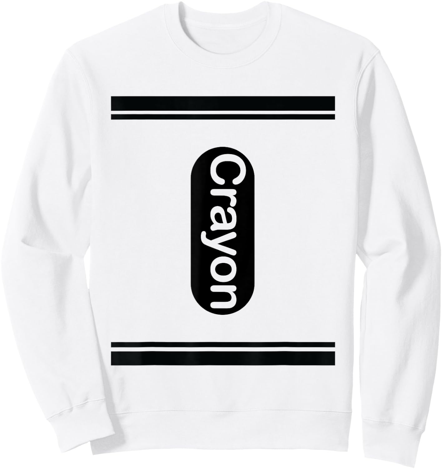 Crayon Costume For Girls Sweatshirt - Sweatshirt | White