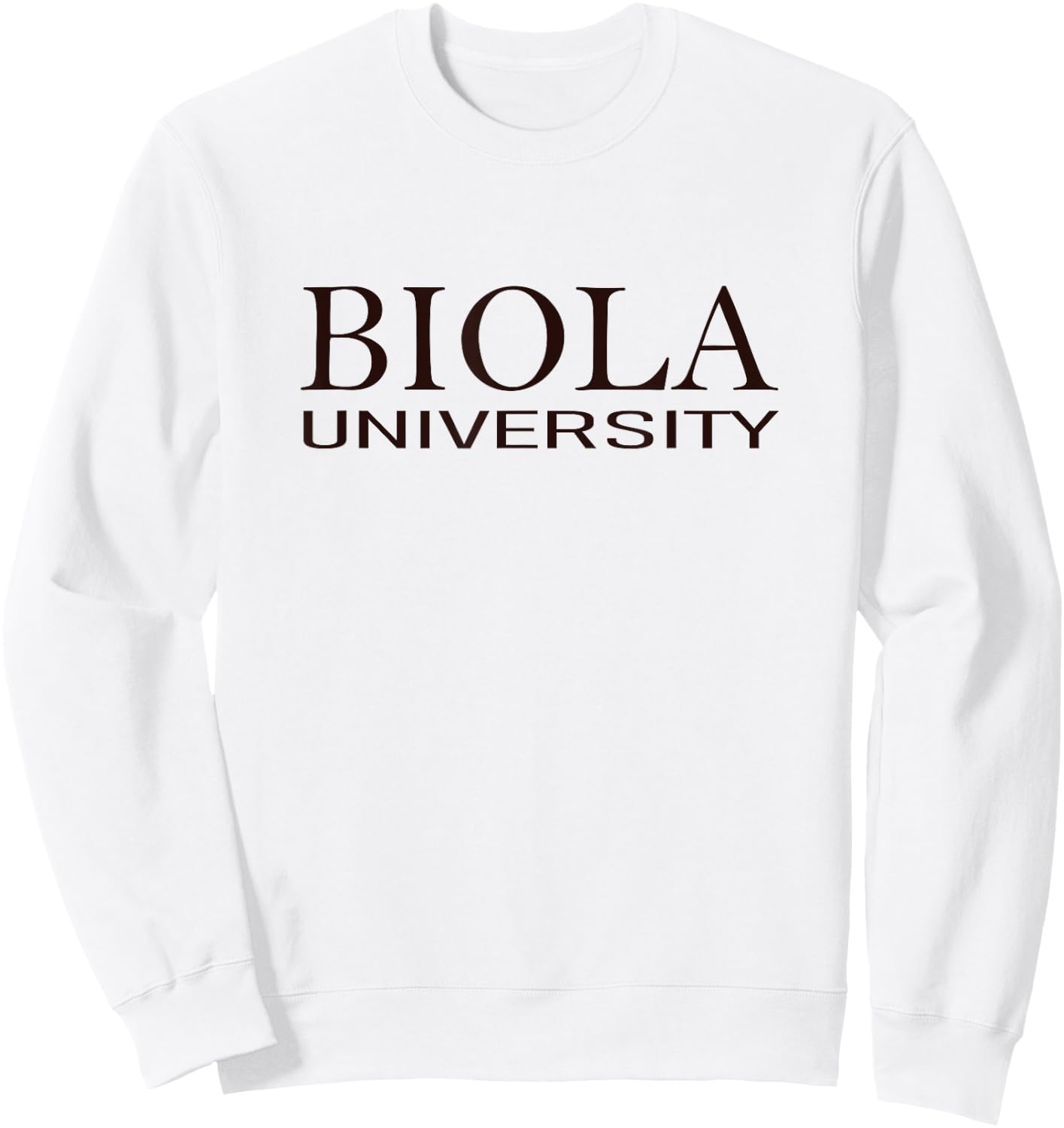 Biola University Sweatshirt - Sweatshirt | White