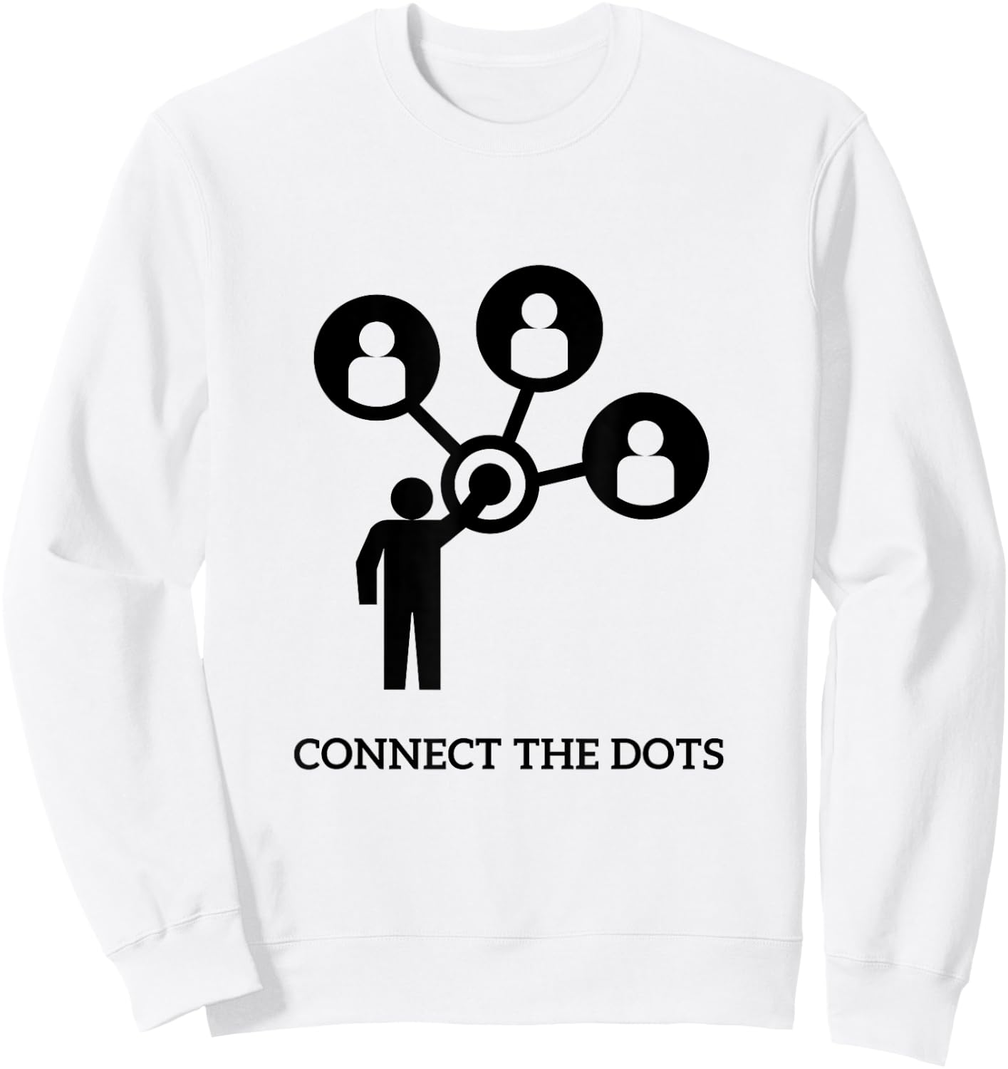 Connect the dots Sweatshirt - Sweatshirt | White