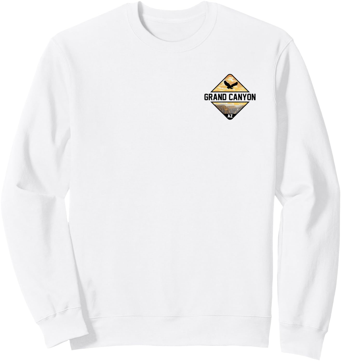 Grand Canyon National Park Graphic Sweatshirt - Sweatshirt | White