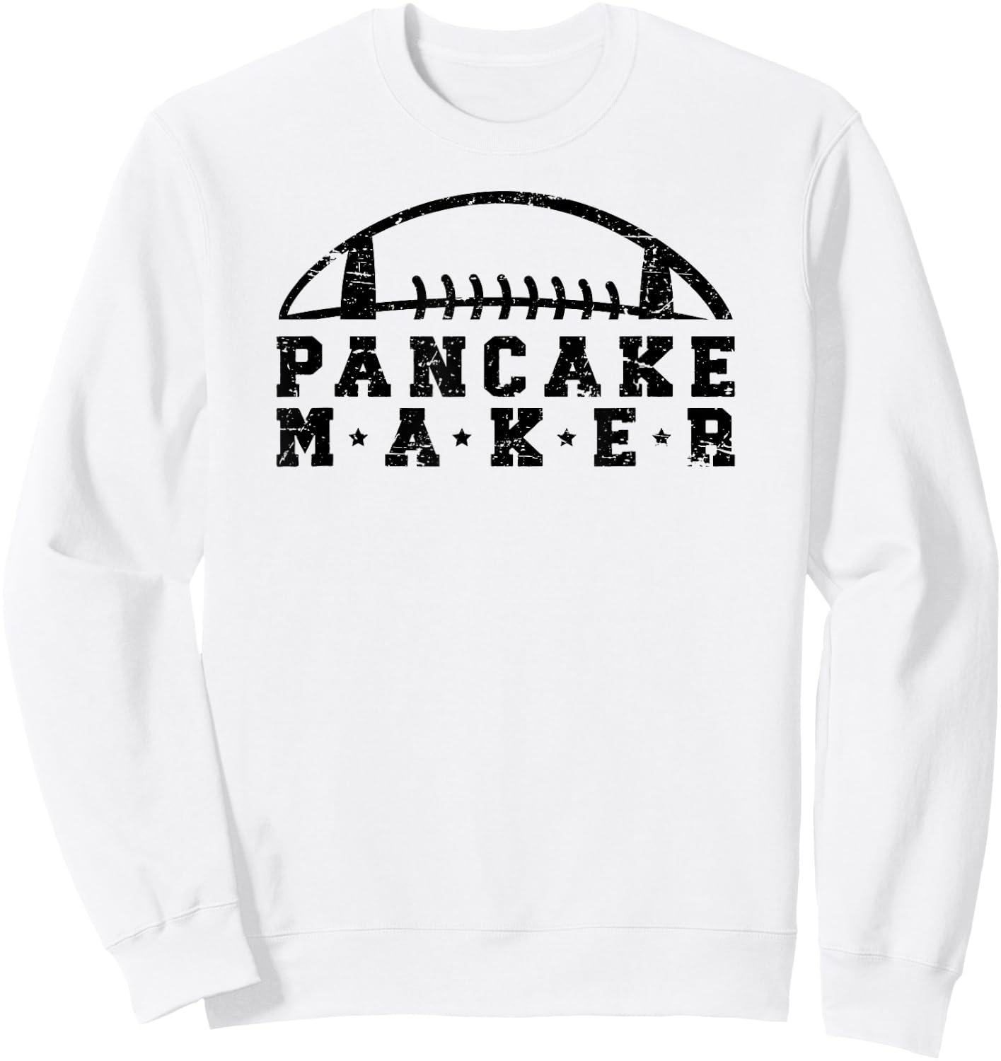 Pancake Maker Football Lineman Football Offensive Lineman Sweatshirt - Sweatshirt | White