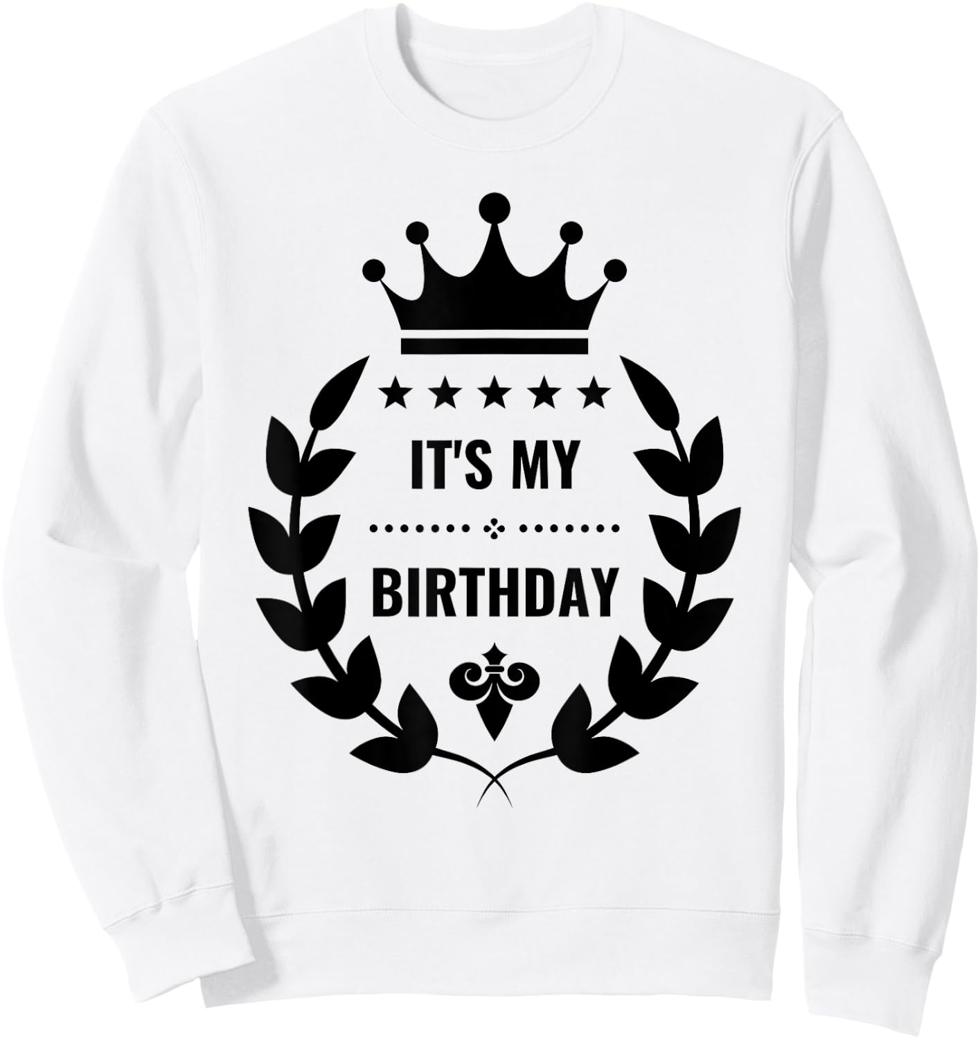 It's My Birthday Girls Boys Kids Party Outfit Sweatshirt - Sweatshirt | White