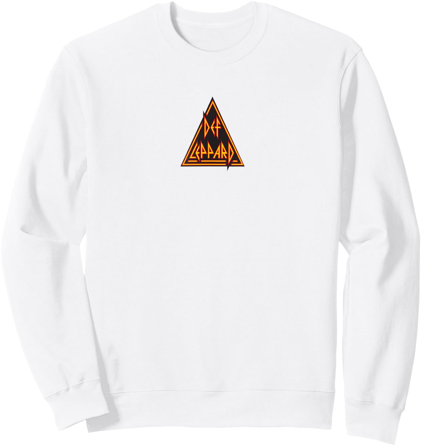 Def Leppard - Tiny Triangle Sweatshirt - Sweatshirt | White
