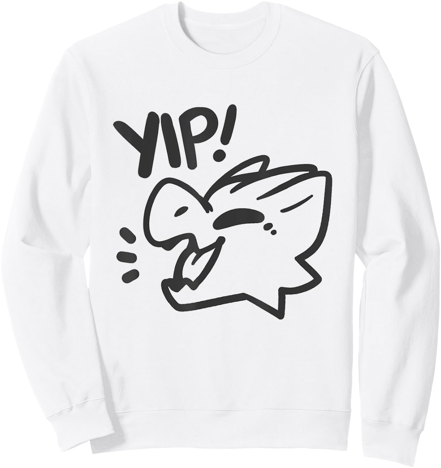Yip! kobold Sweatshirt - Sweatshirt | White