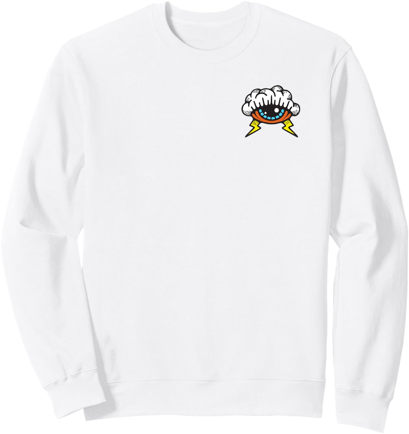 Tiger American Traditional Tattoo Flash Tattoo Artist Edgy Sweatshirt - Sweatshirt | White