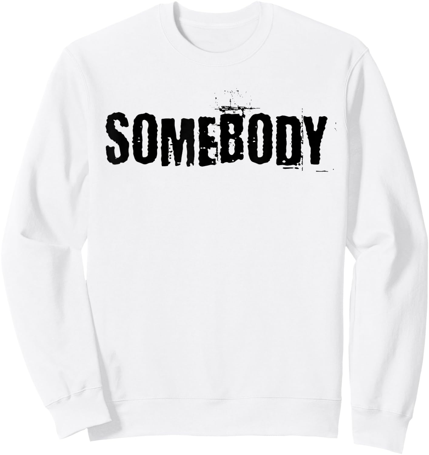 Somebody And Problem Funny Matching Couples Vintage Sweatshirt - Sweatshirt | White