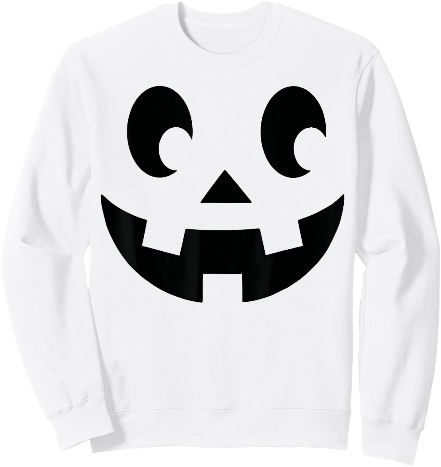 Vintage Jack o Lantern Jackolantern Pumpkin Face Sweatshirt - Sweatshirt | White