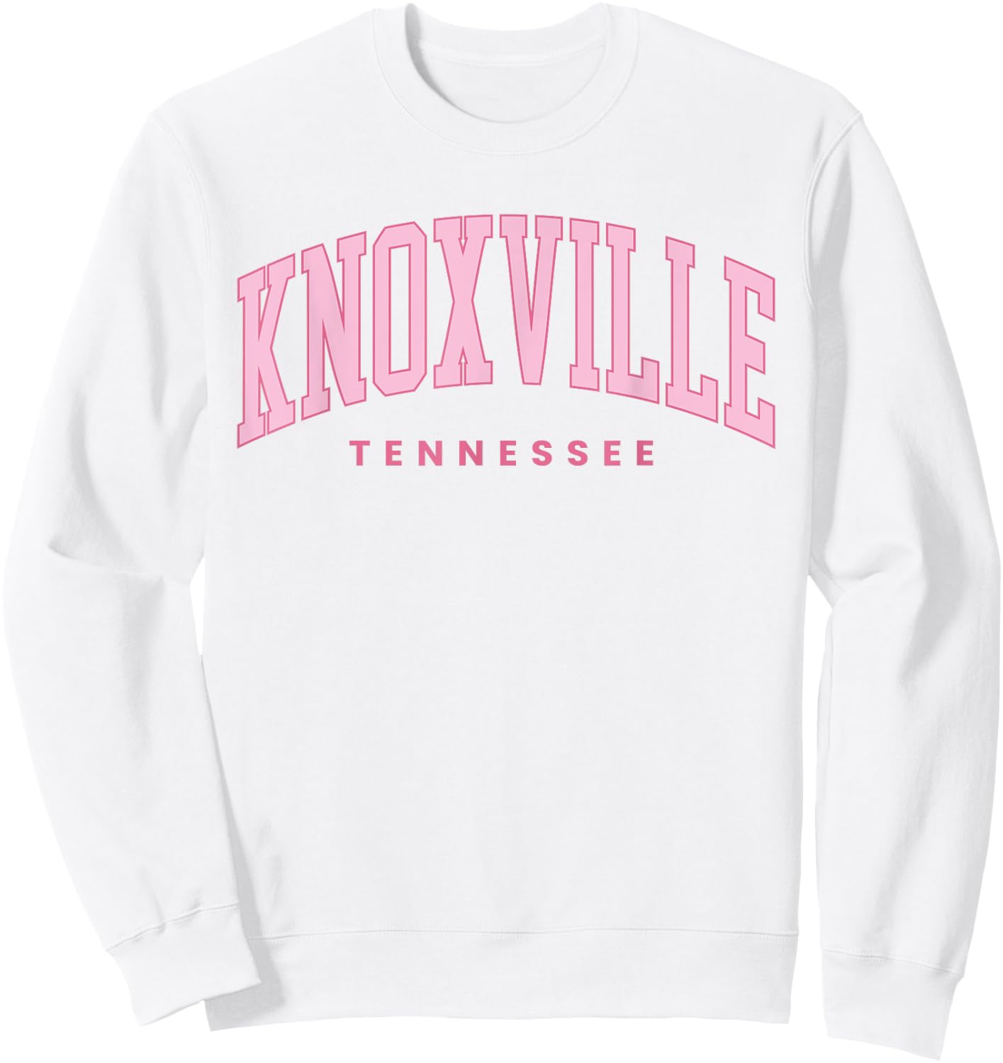 Retro Knoxville Tennessee Vintage Preppy Throwback Girls Kid Sweatshirt - Sweatshirt | White