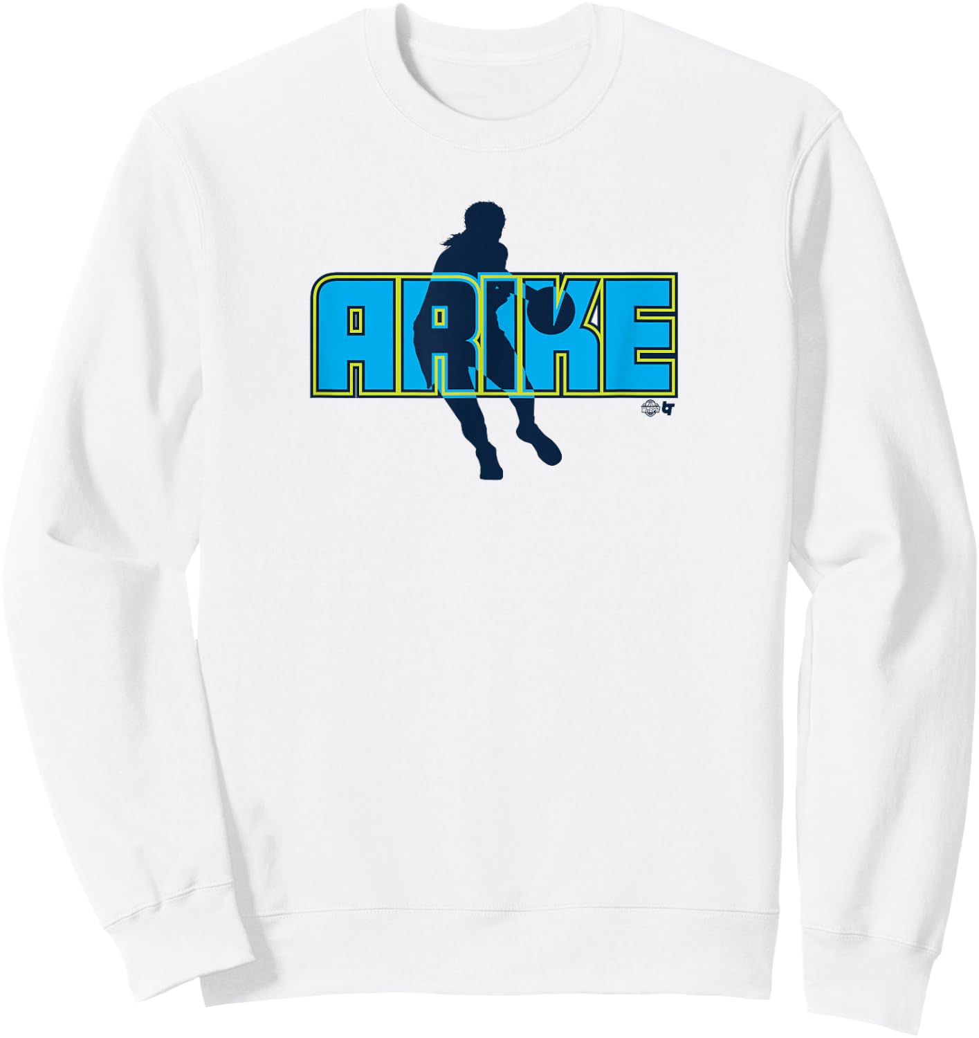 Arike Ogunbowale: ARIKE - Dallas Basketball Sweatshirt - Sweatshirt | White