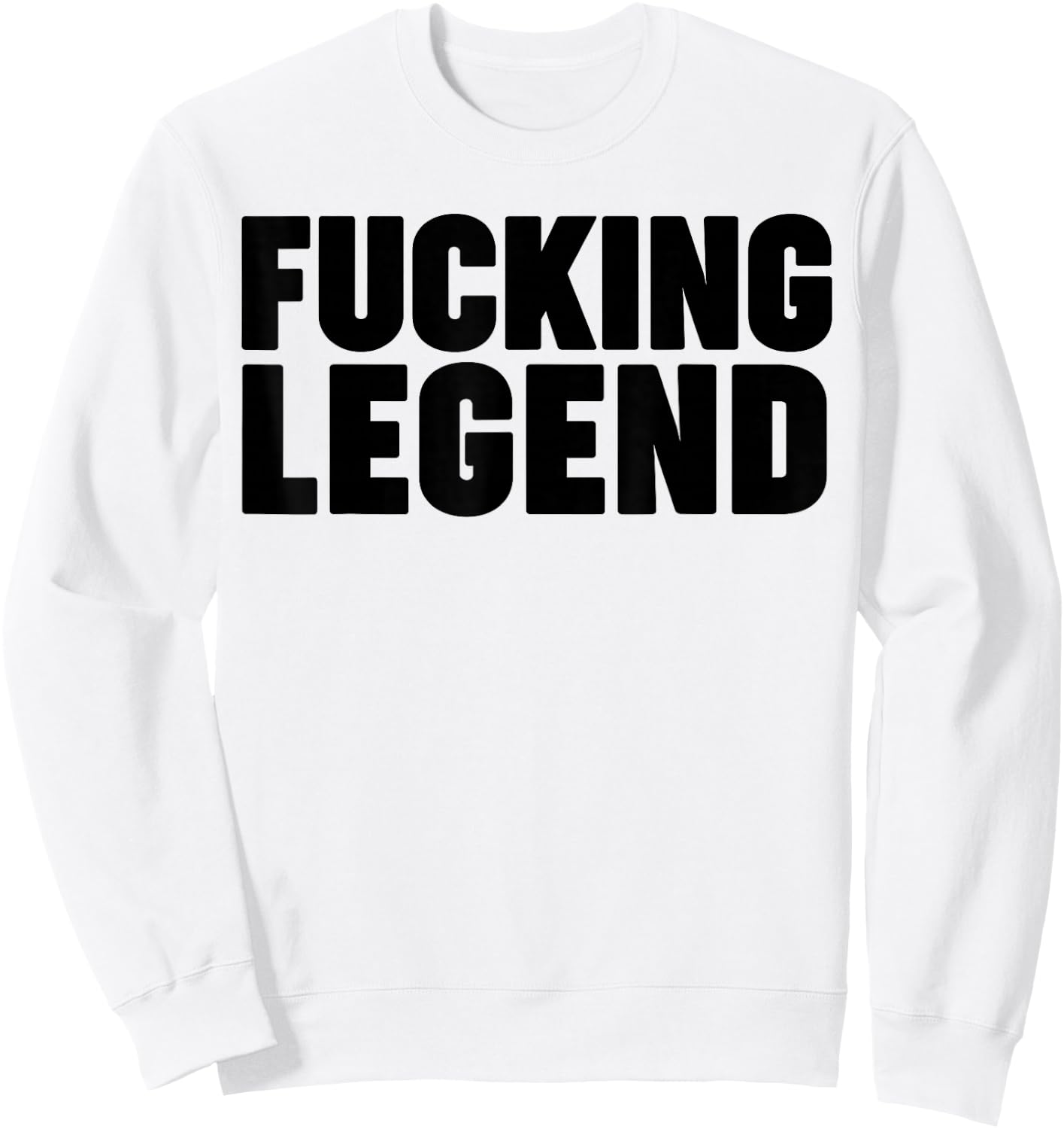 The Fucking Legend Sweatshirt - Sweatshirt | White