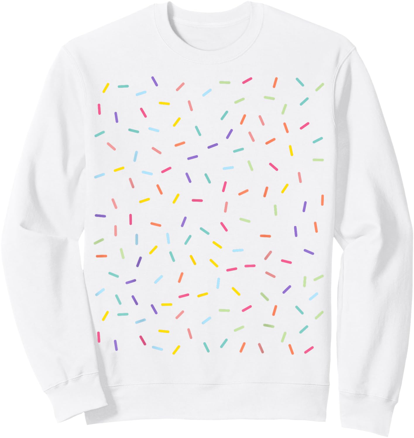 Ice Cream Sprinkles Matching Halloween DIY Costume Donut Women Kids Sweatshirt - Sweatshirt | White