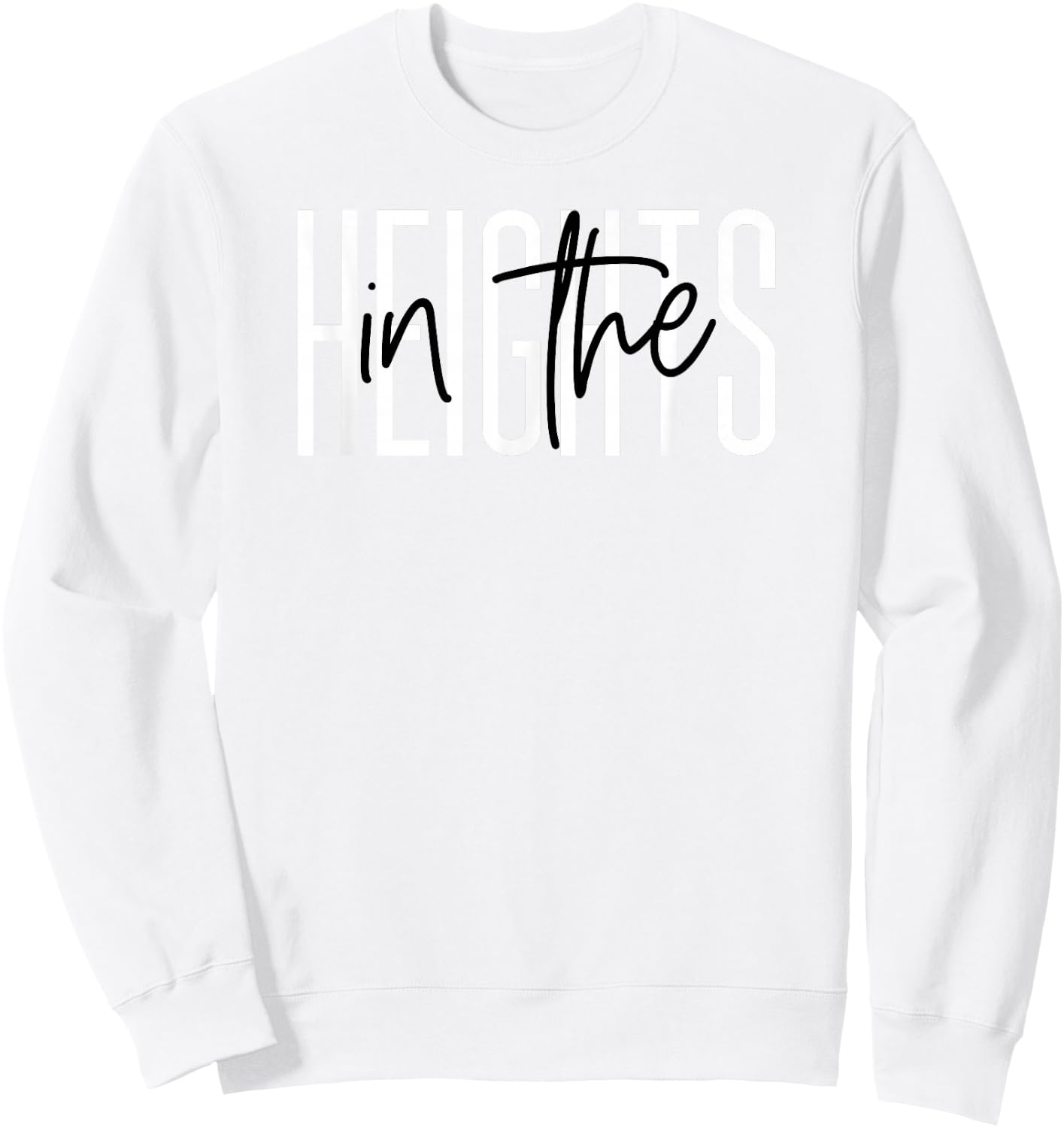 In New York the Washington Heights Sweatshirt - Sweatshirt | White