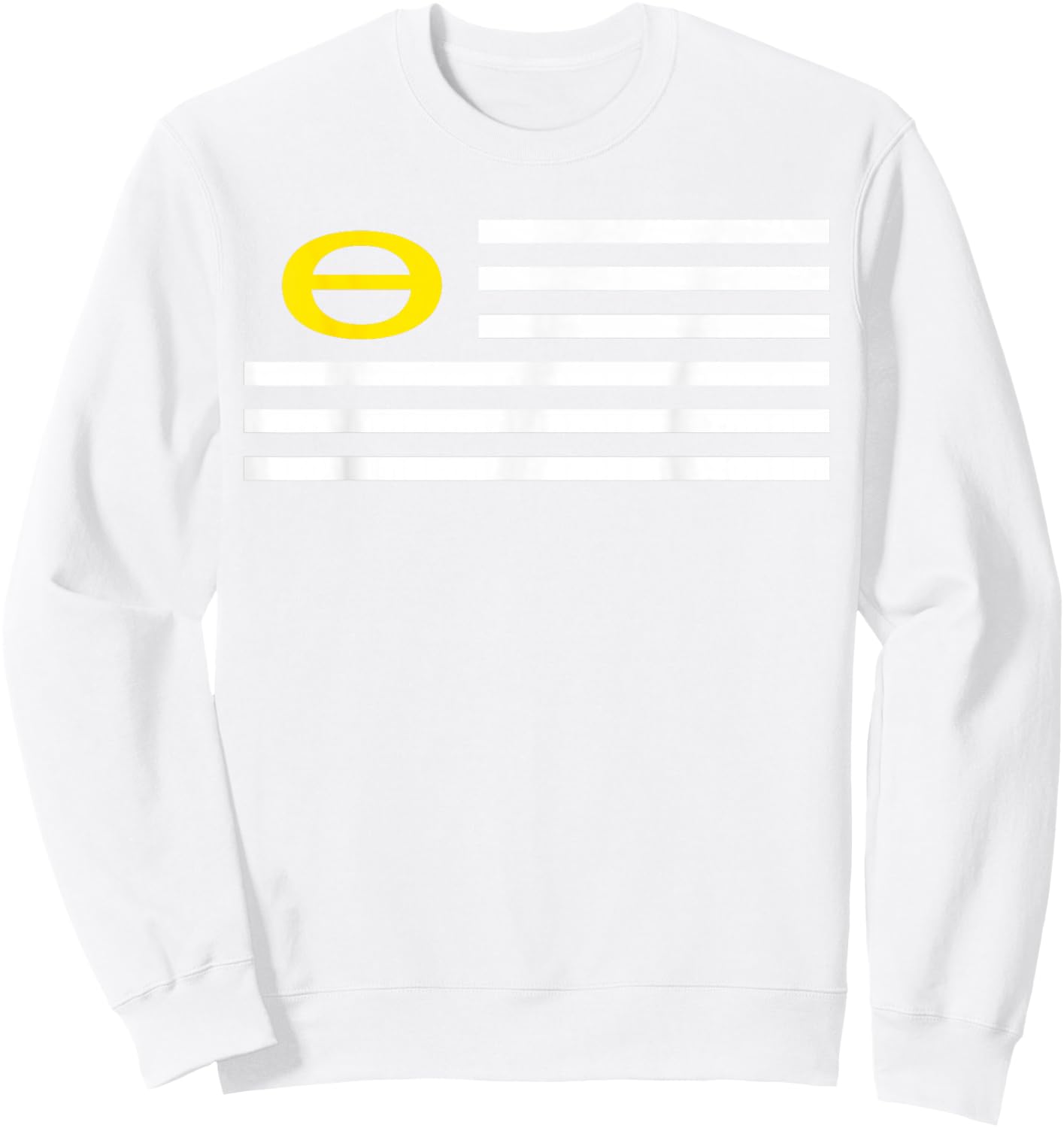Ecology Flag Environmentalism Earth Day Sweatshirt - Sweatshirt | White